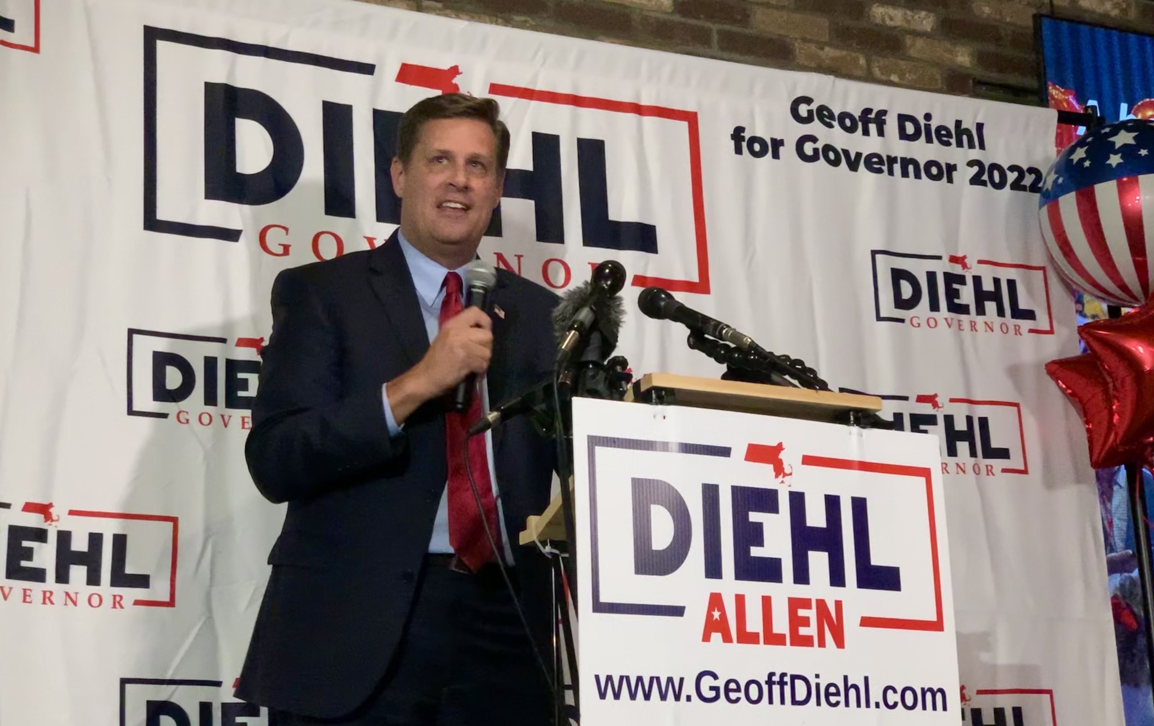 GOP primary winner Geoff Diehl promises a bruising governor's race - Vimarsana News