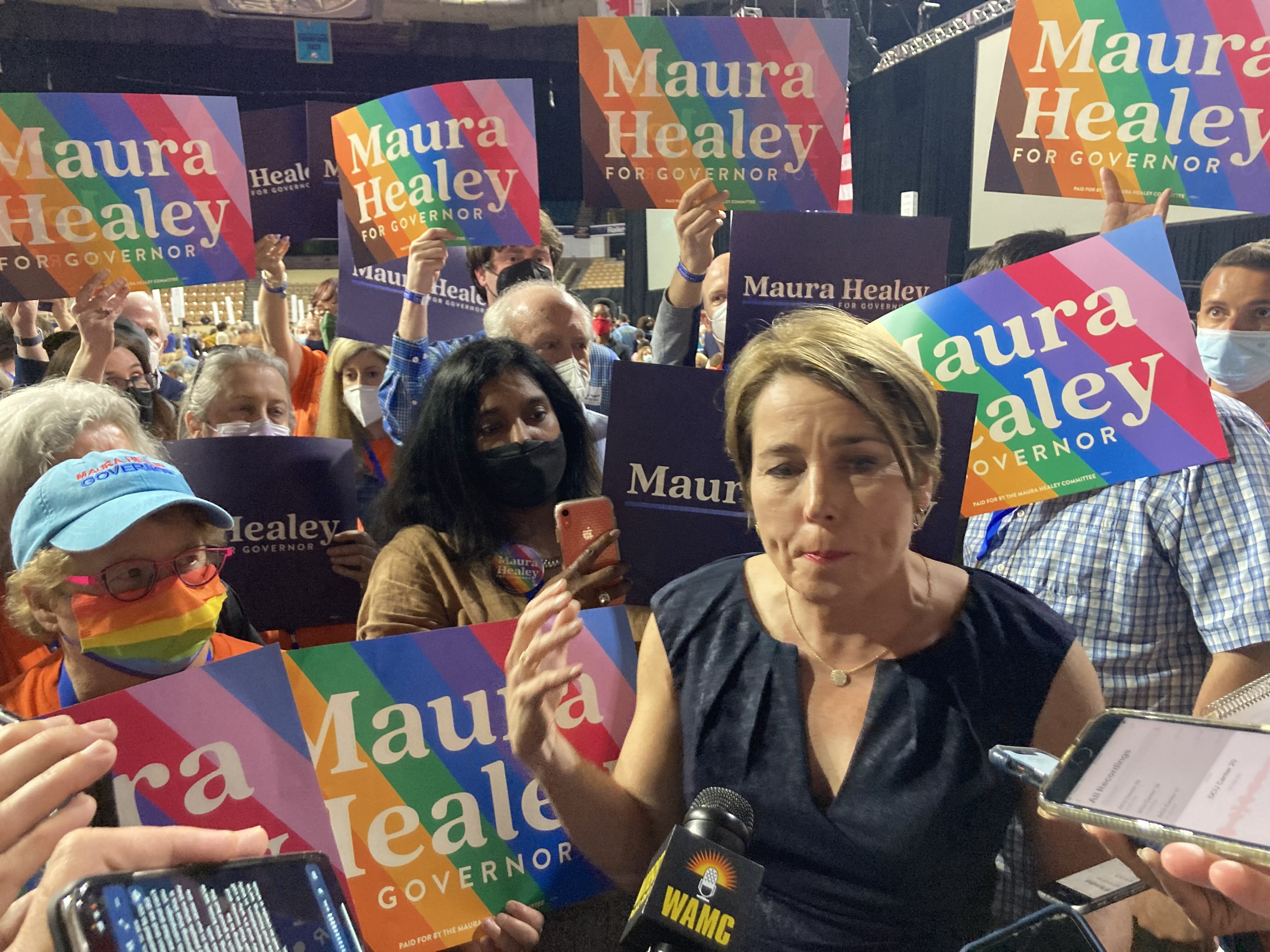 Mass Dems embrace Healey, winnow their choices in Worcester - Vimarsana News
