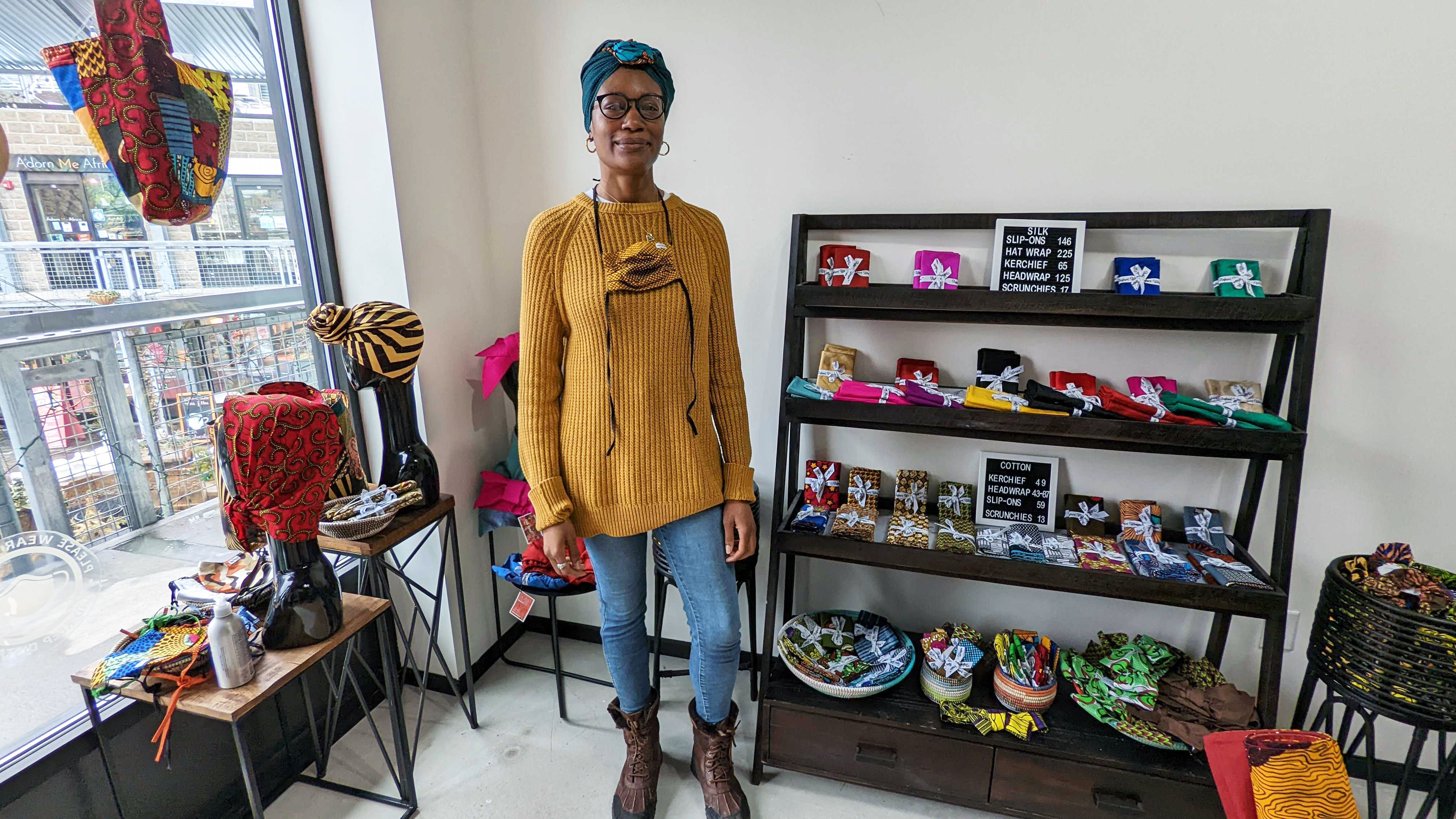 Tafari Wraps brings the beauty of African textiles to Somerville's Bow Market - Vimarsana News