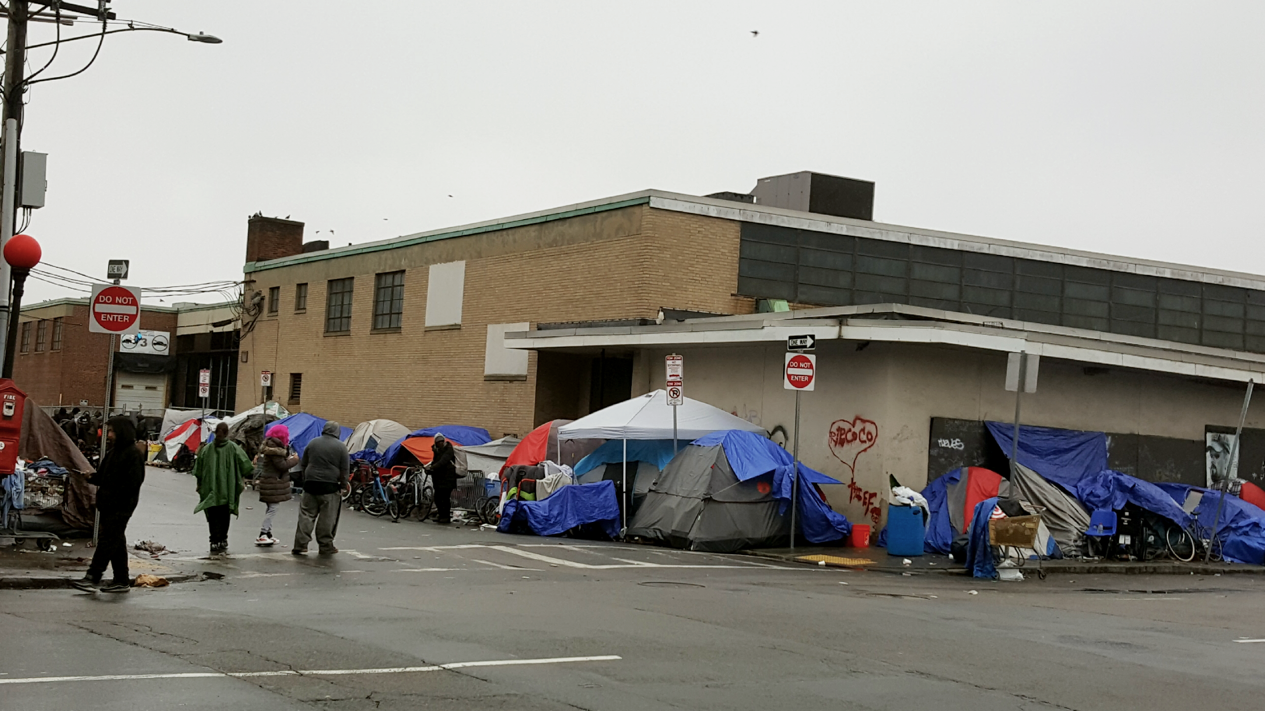 Mass And Cass Encampments Stay Standing After City's First Day Of Dispersal - Vimarsana News